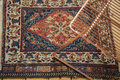 2x2.5 Antique West Persian Square Bag Face Rug Mat // ONH Item 3935 Image 1