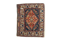 2x2.5 Antique West Persian Square Bag Face Rug Mat // ONH Item 3936