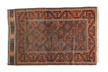 3x5 Antique Belouch Rug // ONH Item 3942