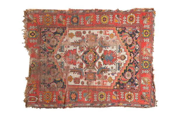 Antique Malayer Square Rug