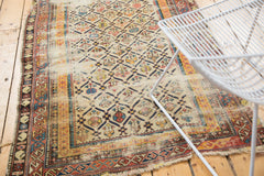 Antique Fragment Shirvan Square Rug