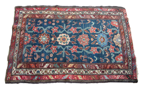 3x5 Blue Vintage Rug // ONH Item 1175