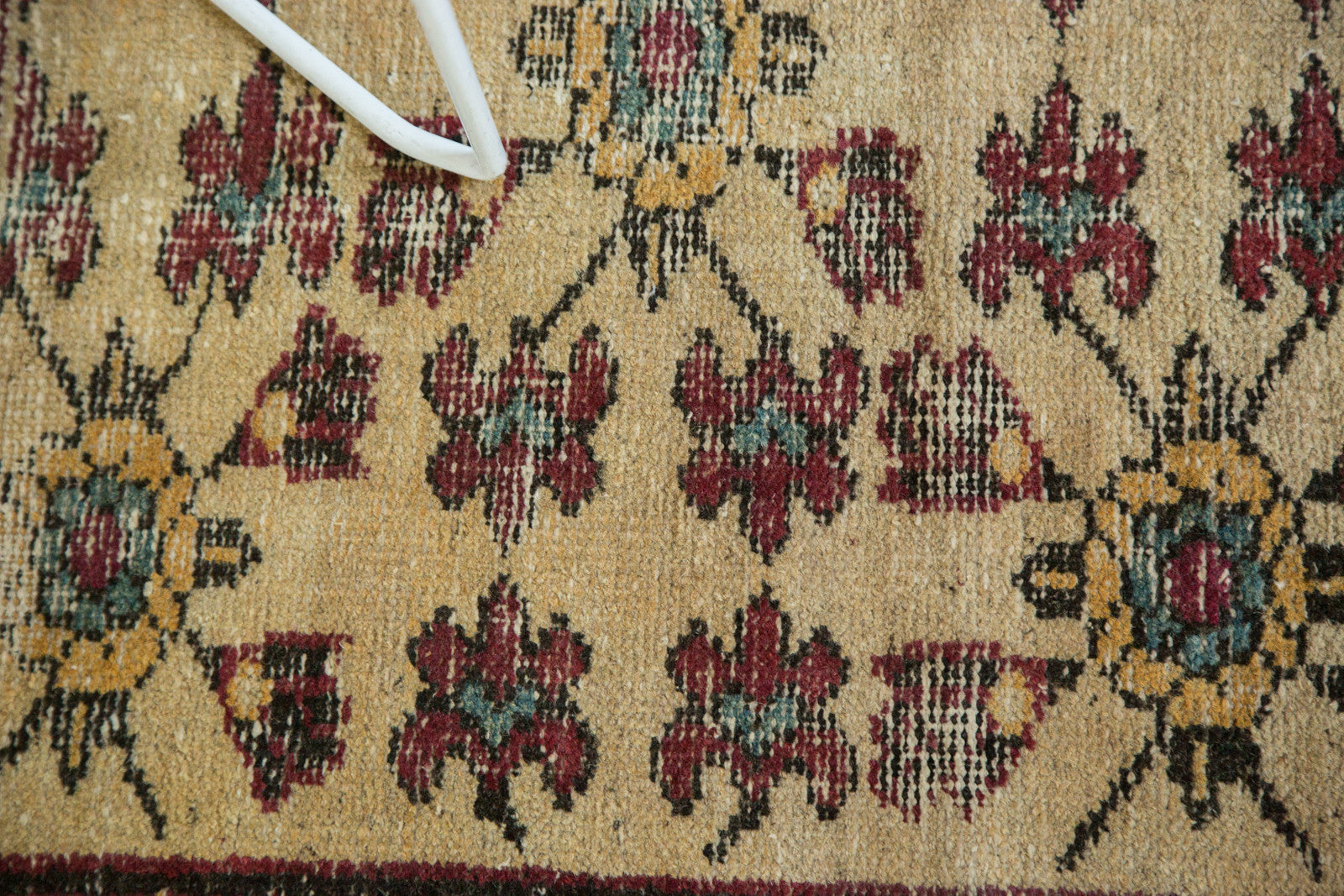 Vintage Turkish Rug 3' x 3' | circa 1940s