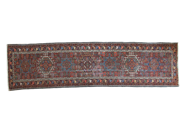 2'9" x 10'6" Vintage Karaja Rug Runner / Item 4013 image 1