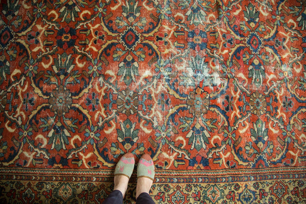 1950's Vintage Persian Mahal Carpet