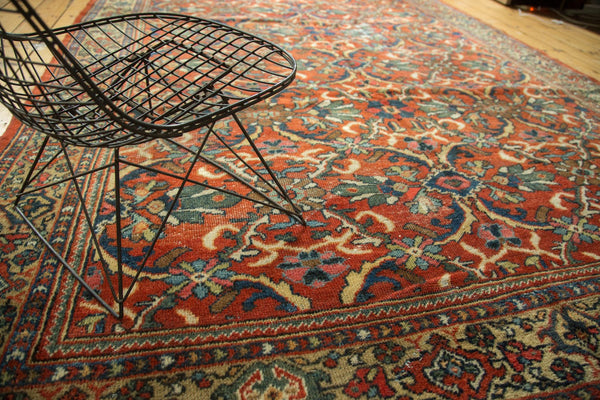 Hand Knotted Vintage Mahal Carpet