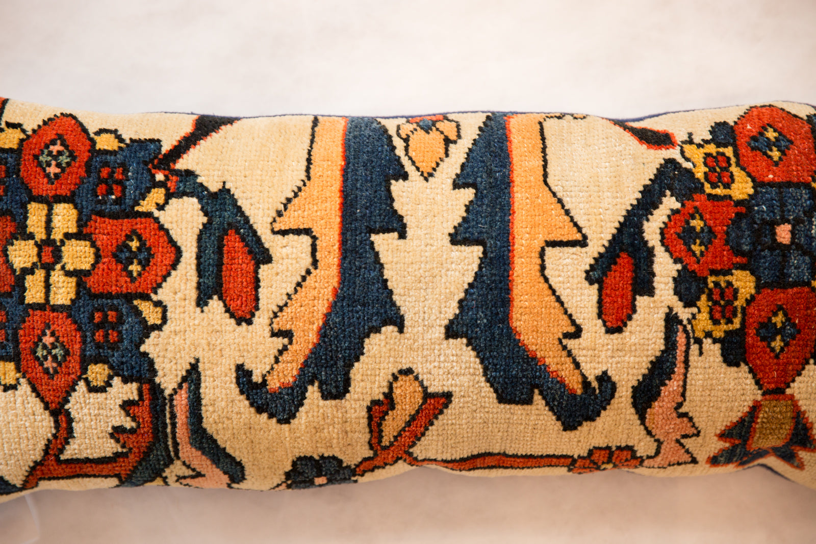 Extra Long Lumbar Rug Fragment Pillow // ONH Item 4044 Image 1