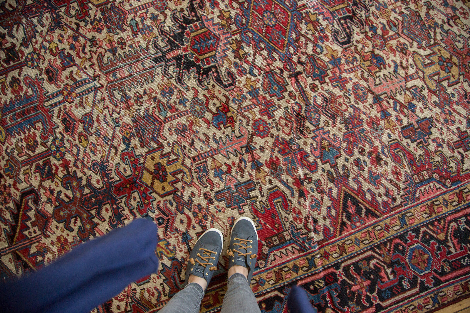 Vintage Heriz Carpet