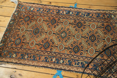 Small Antique Persian Lilihan Rug