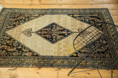 Antique Malayer Serab Square Rug