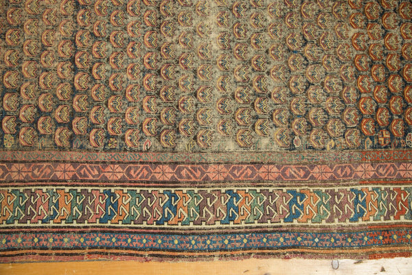 3.5x11.5 Antique Caucasian Soumac Rug Runner // ONH Item 4068 Image 7
