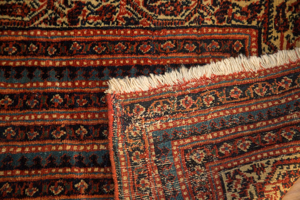  Antique Fine Malayer Fragmented Rug Runner / Item 4071B image 8