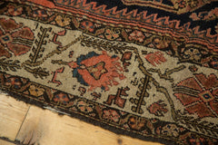 Antique Malayer Rug With Even Wear Across
