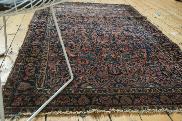  Antique American Sarouk Rug / Item 4126 image 2