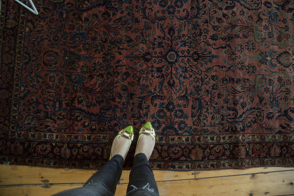  Antique American Sarouk Rug / Item 4126 image 3