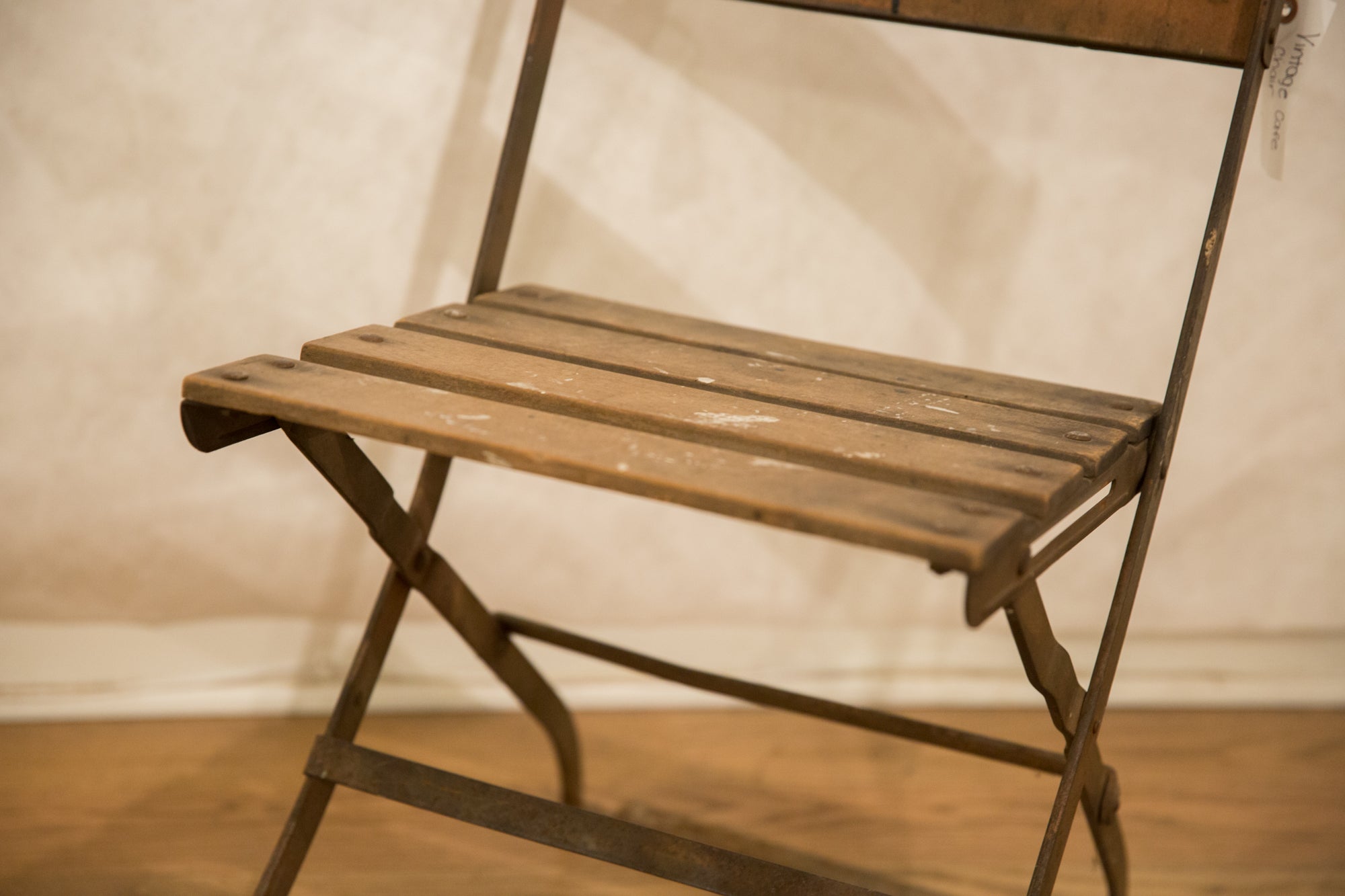 Vintage French Café Chair // ONH Item 4129 Image 1