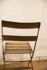 Vintage French Café Chair // ONH Item 4129 Image 6