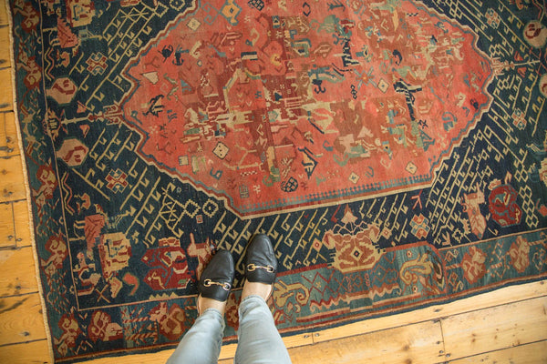 4.5x6.5 Antique Seichor Kuba Rug // ONH Item 4137 Image 1