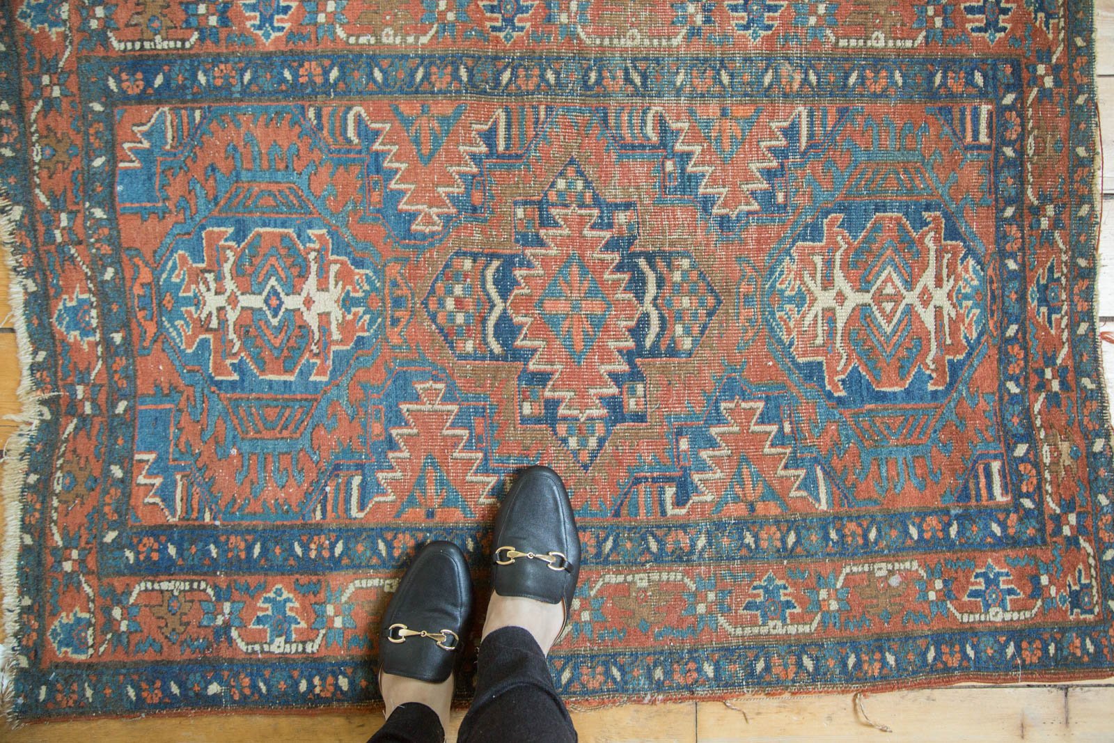 3x4.5 Antique Fine Heriz Rug // ONH Item 4138 Image 1