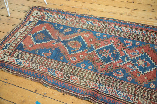 3.5x6.5 Vintage Caucasian Rug // ONH Item 4142 Image 5