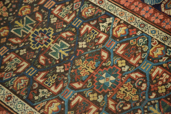 Antique Kuba Caucasian Rug Runner