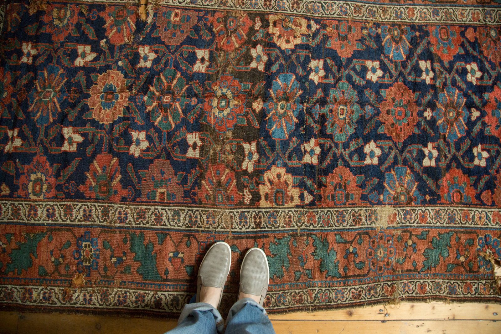 Antique Kurdish Rug Runner