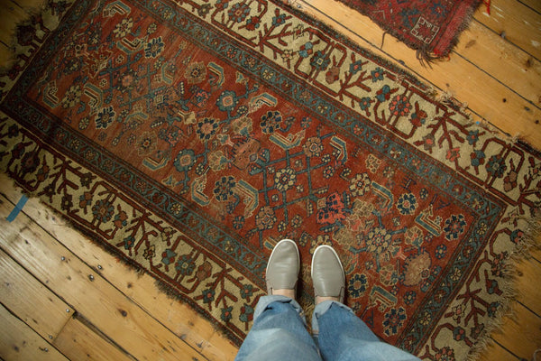 Antique Kurdish Bijar Rug