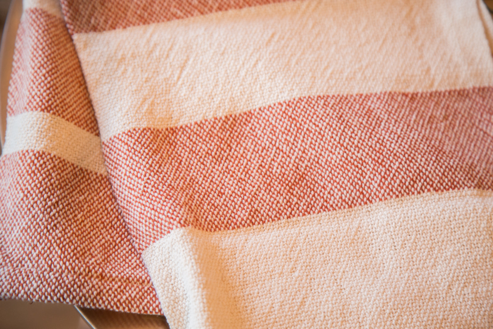 Handwoven in USA Loomination Dish Towel Sienna // ONH Item 4200 Image 1