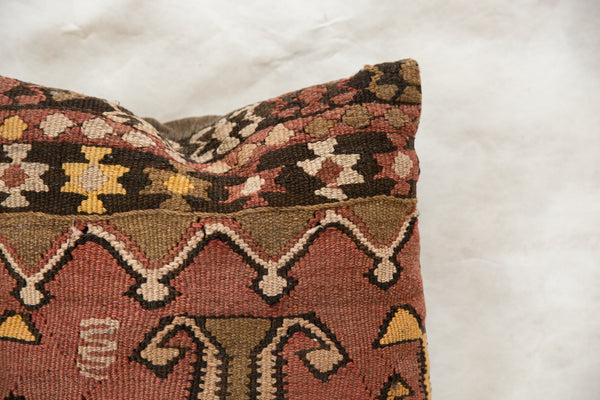 Vintage Kilim Throw Pillow // ONH Item 4217 Image 3
