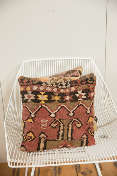 Vintage Kilim Throw Pillow // ONH Item 4217 Image 5