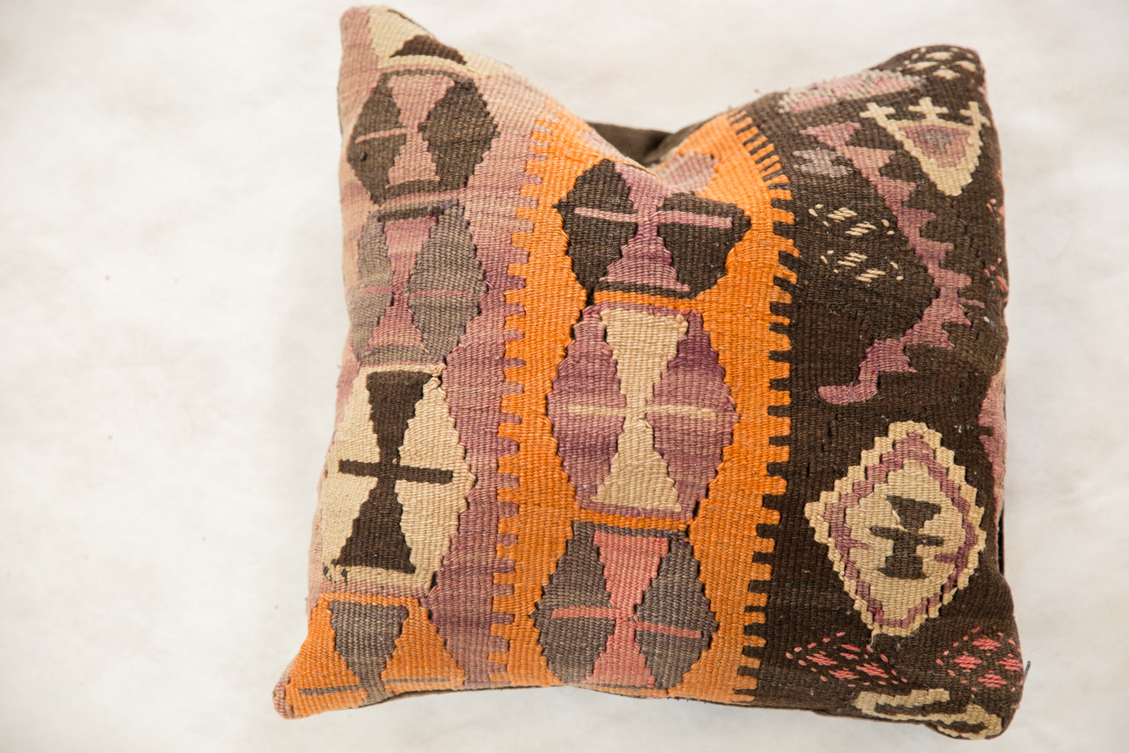 Vintage Kilim Throw Pillow // ONH Item 4218 Image 1