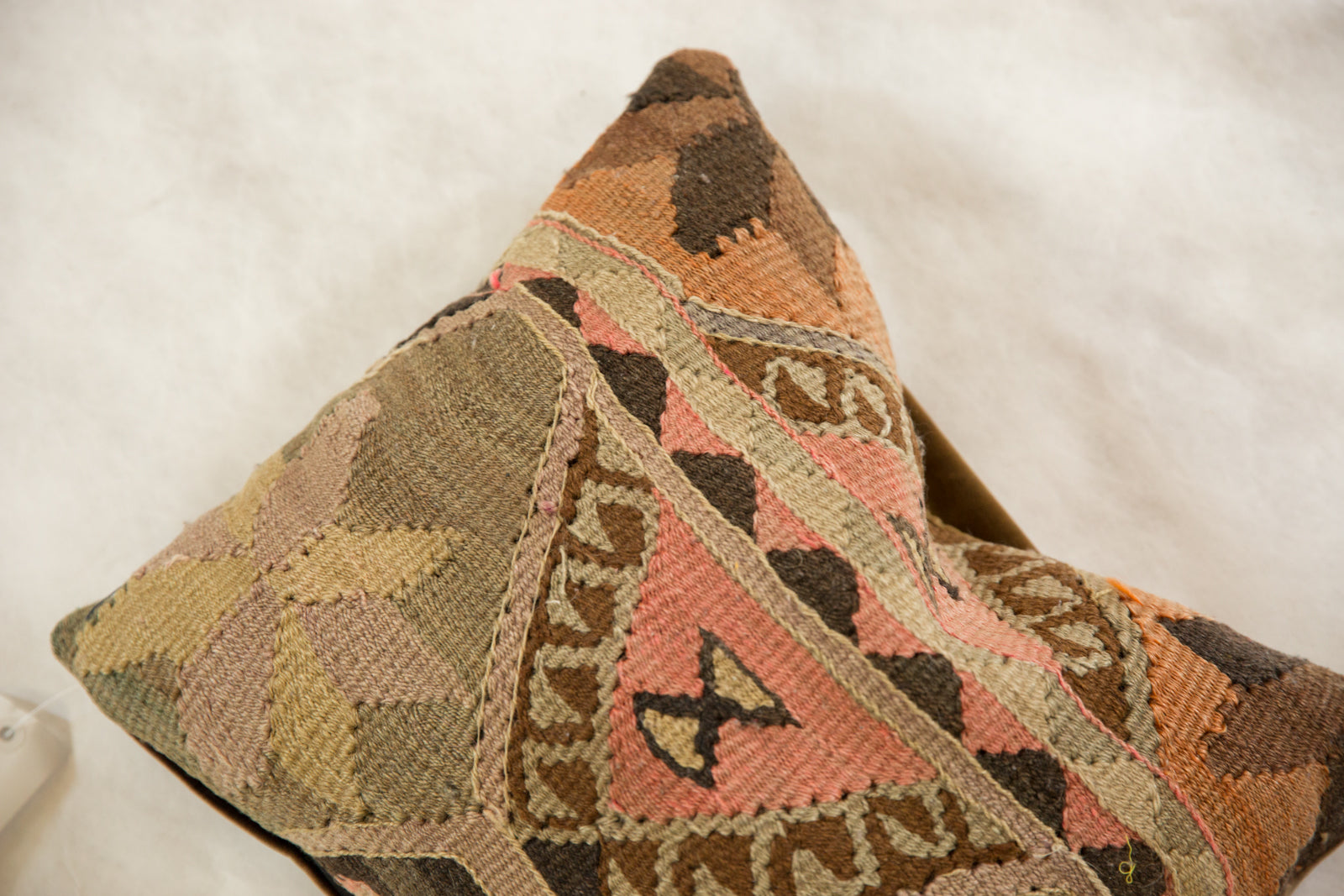 Vintage Kilim Throw Pillow // ONH Item 4219 Image 1