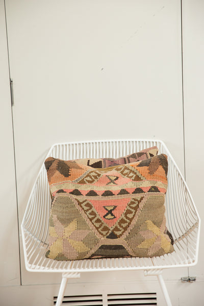 Vintage Kilim Throw Pillow // ONH Item 4219 Image 2