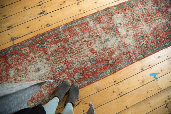 2x13.5 Antique Heriz Rug Runner // ONH Item 4227 Image 10