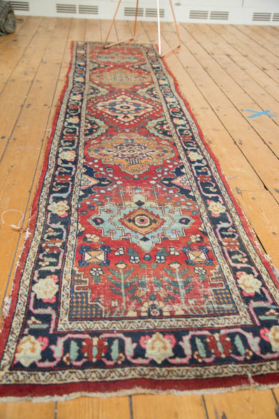 Vintage Tabriz Rug Runner