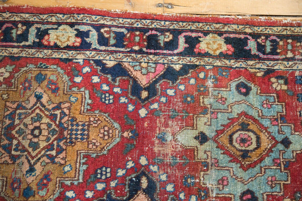 Vintage Tabriz Rug Runner
