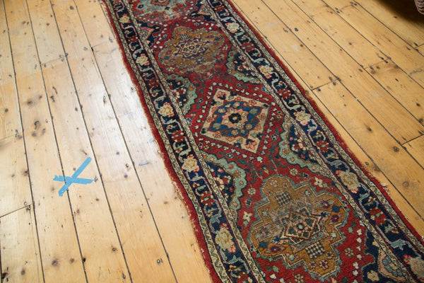 Vintage Tabriz Rug Runner