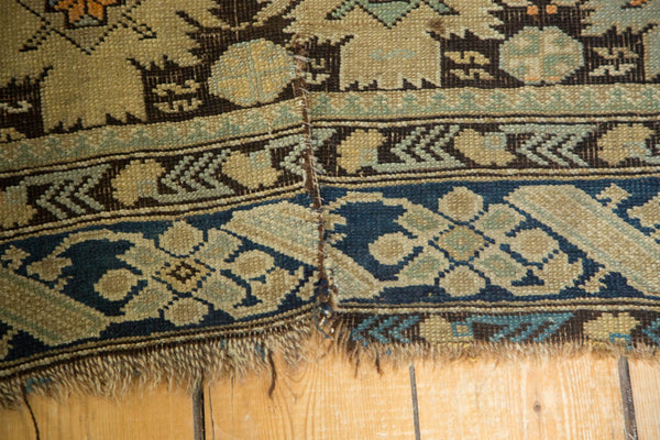 4x5 Antique Caucasian Square Rug // ONH Item 4233 Image 6