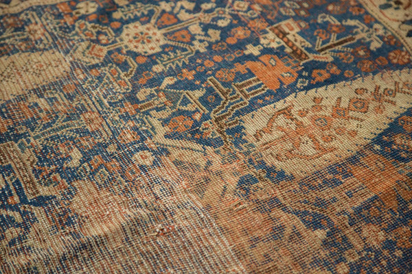 Antique Afshar Square Rug