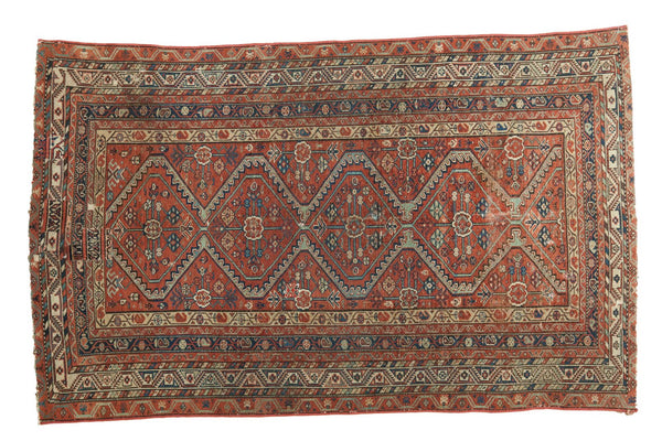 3'10" x 6' Antique Mission Malayer Rug / Item 4236 image 1