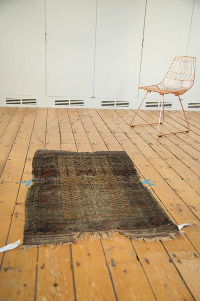 2.5x4.5 Antique Belouch Rug // ONH Item 4243 Image 2