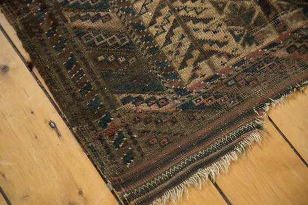 2.5x4.5 Antique Belouch Rug // ONH Item 4243 Image 6