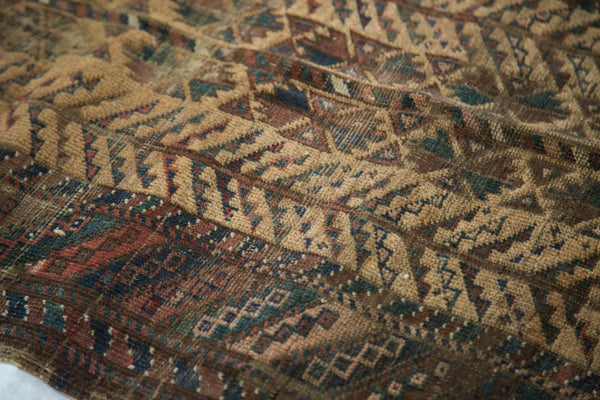 2.5x4.5 Antique Belouch Rug // ONH Item 4243 Image 12