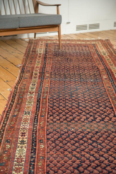 Antique Kurdish Malayer Rug Runner