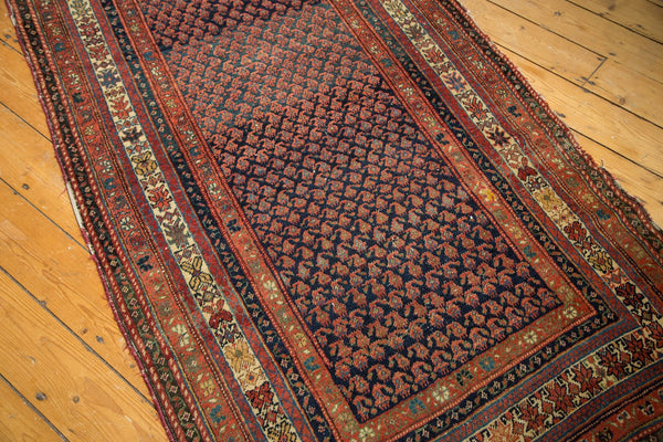Antique Kurdish Malayer Rug Runner