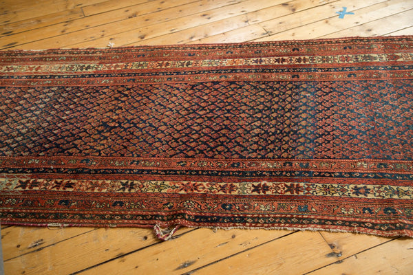 Antique Kurdish Malayer Rug Runner