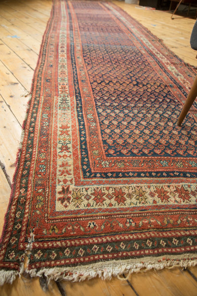 Antique Kurdish Malayer Rug Runner