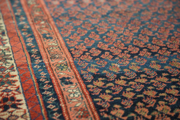 Antique Kurdish Malayer Rug Runner