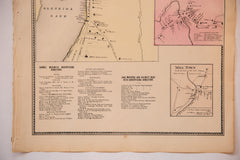 Antique Carmel NY map // ONH Item 4323 Image 2