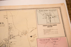 Antique Carmel NY map // ONH Item 4323 Image 4